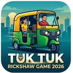 Tuk Tuk Auto Rickshaw Game 3D 图标